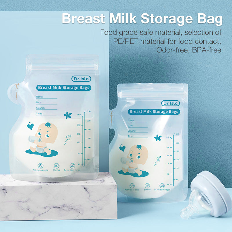 Bolsa para almacenar leche materna