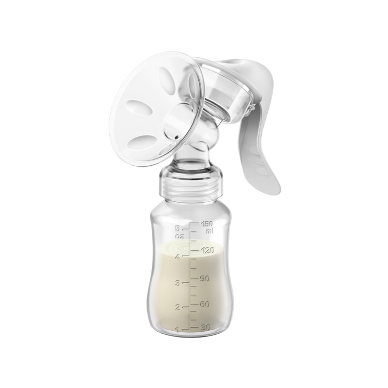 Bomba extractora de leche manual portátil