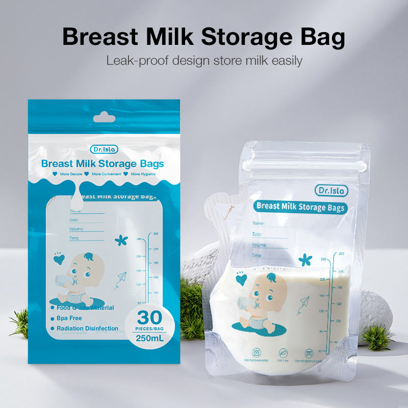 Bolsa para almacenar leche materna