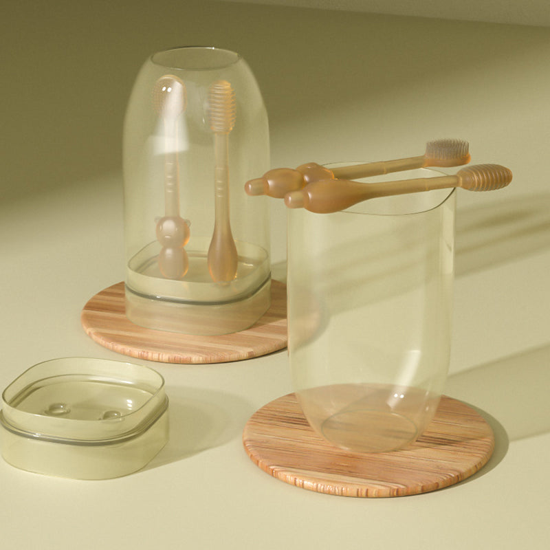 Juego de cepillos de dientes de silicona para bebés - BT11