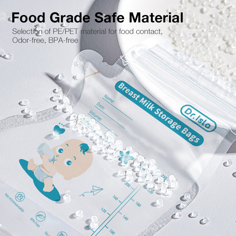 Bolsa para almacenar leche materna