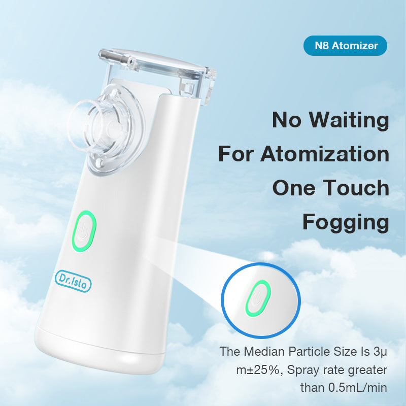 Nebulizador portátil de partículas atomizadas de 3 engranajes - N8