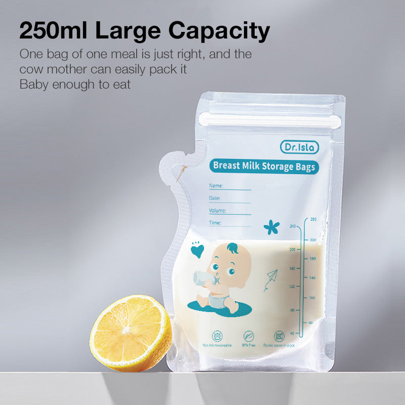 Bolsa para almacenar leche materna