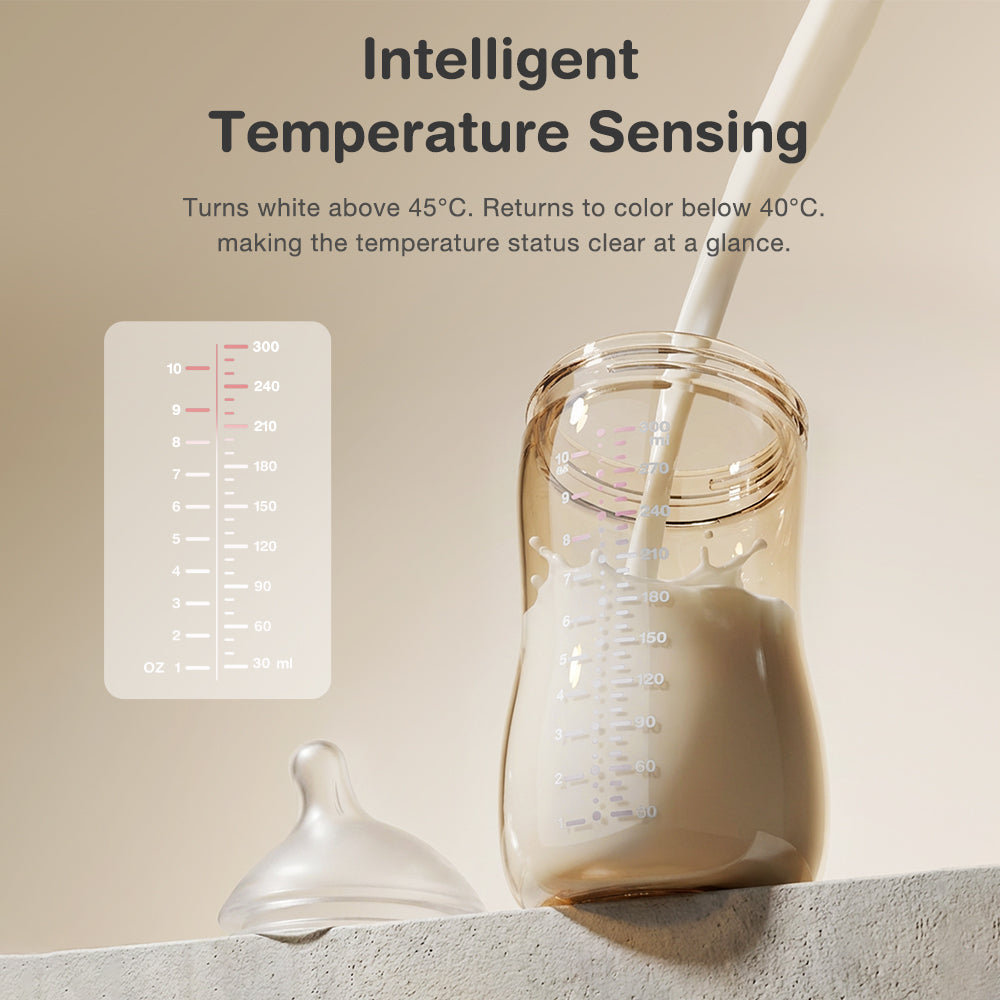 Botella PPSU con cabezal inclinado 13° - WC38