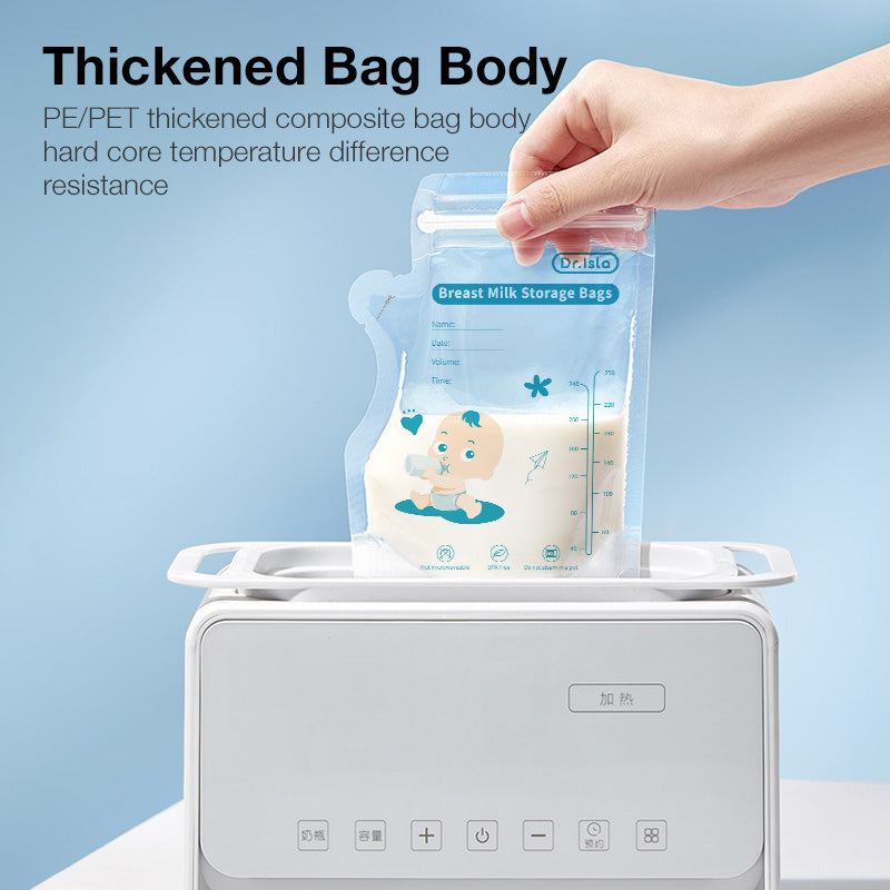 Bolsa para almacenar leche materna
