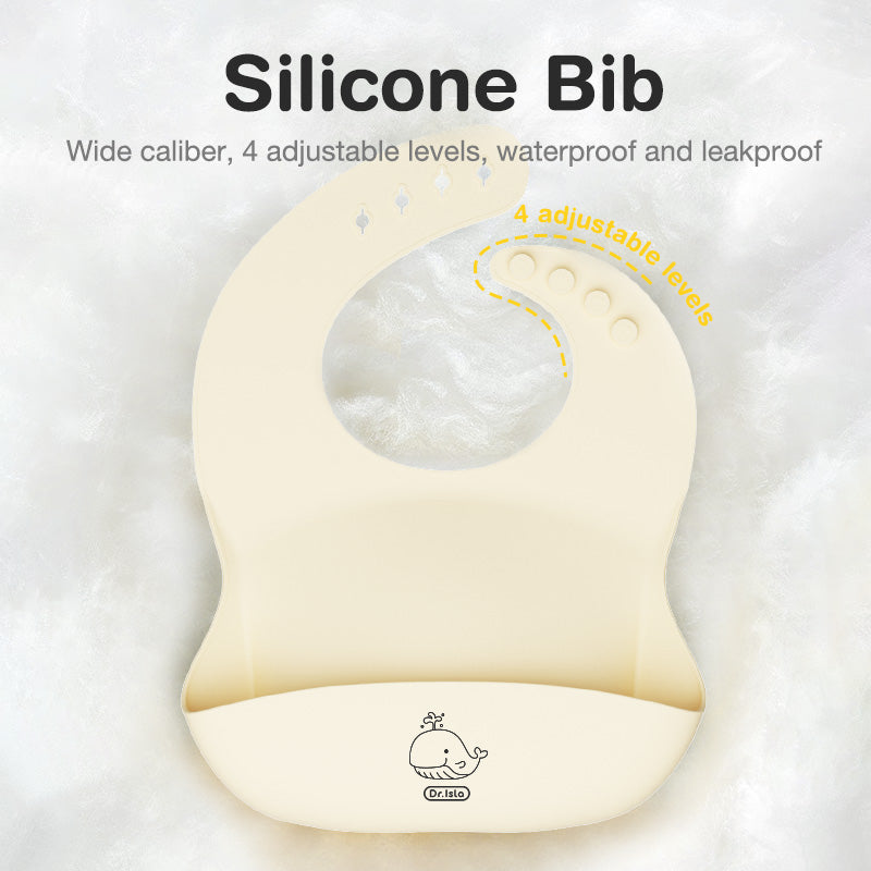 Juego de 5 piezas de vajilla de silicona para bebé - BT05