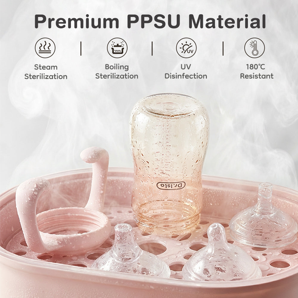 Botella PPSU con cabezal inclinado 13° - WC38